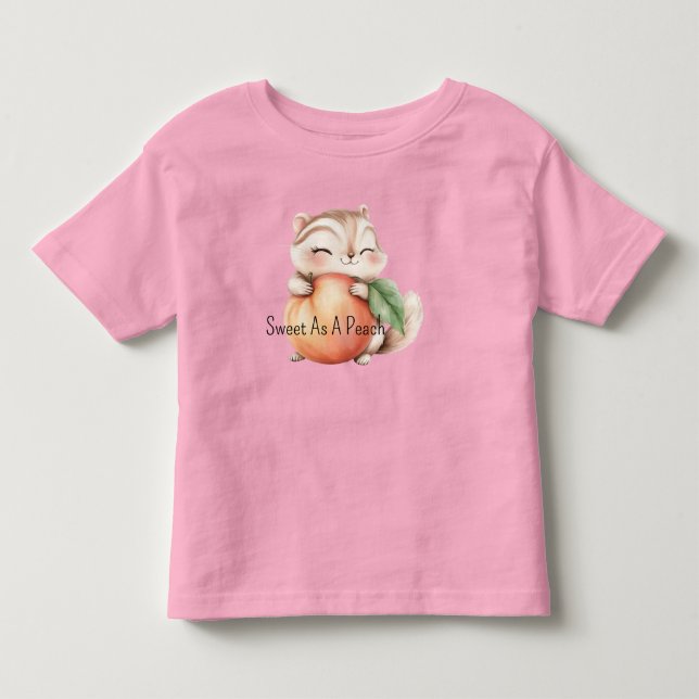 Camiseta Doce como um Pêssego (Frente)