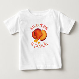 Camiseta Doce como um Pêssego Maduro Pêssegos da Geórgia Fr