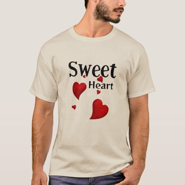 Camiseta Doce coração (Frente)