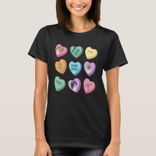 Camiseta Doce Coração Dia dos Namorados Planta Jardineiro J