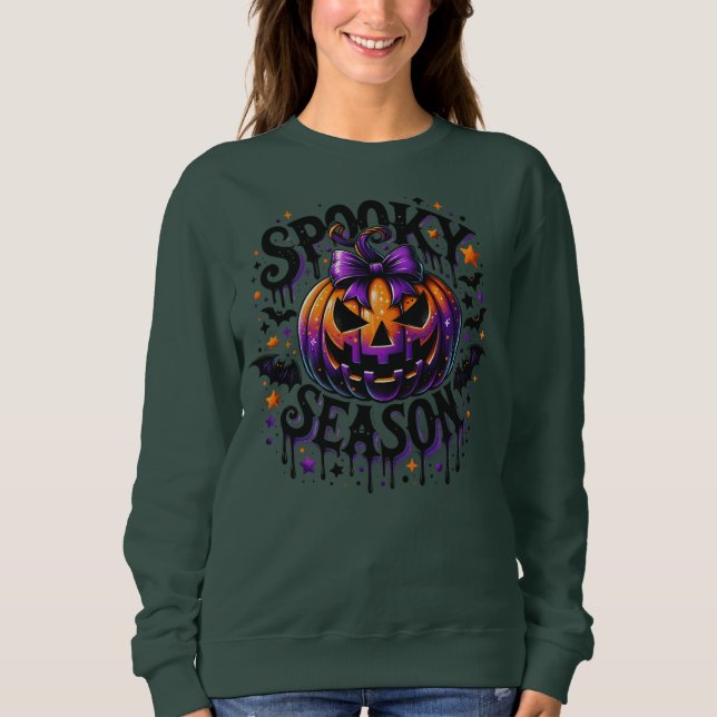 Camiseta Doce da temporada de Halloween Spooky (Frente)