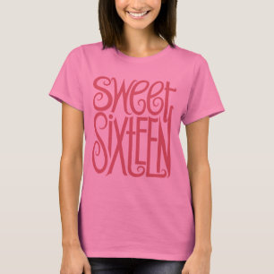 Camiseta Doce De Dezesseis Longas Folhas