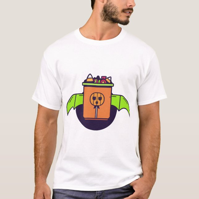 Camiseta Doce de Halloween (Frente)