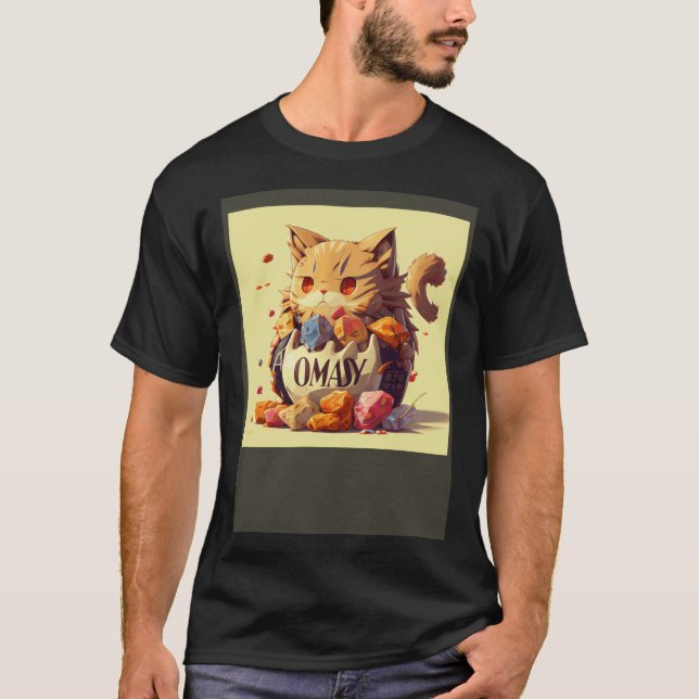 Camiseta Doce de Leão Gato (Frente)