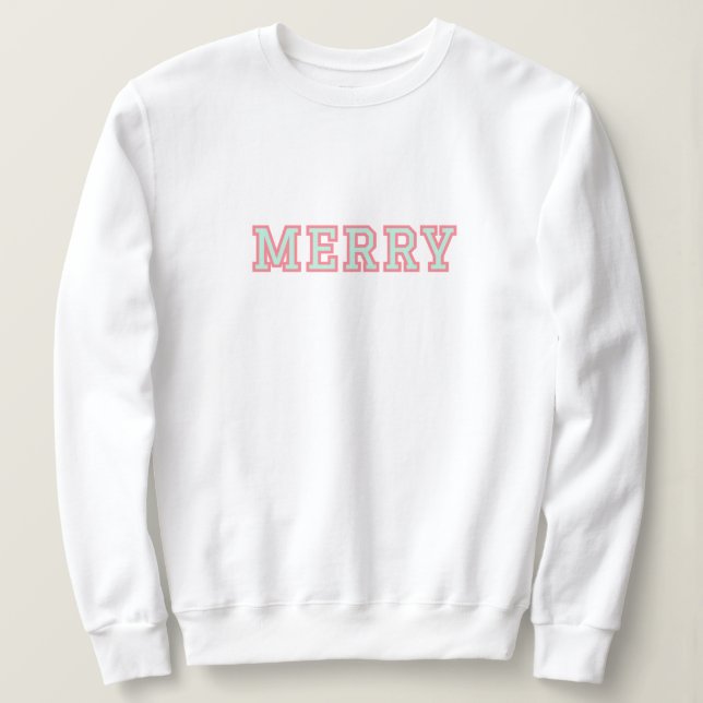 Camiseta Doce de Natal da faculdade de feliz (Frente do Design)