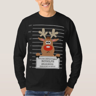 Camiseta Doce De Natal De Rudolph Reindeer