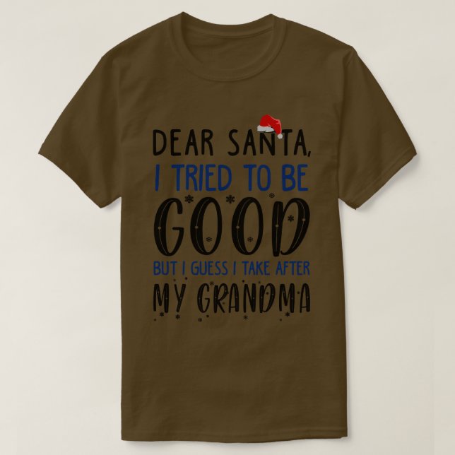 Camiseta Doce De Natal Engraçado Para Crianças 2 (Frente do Design)
