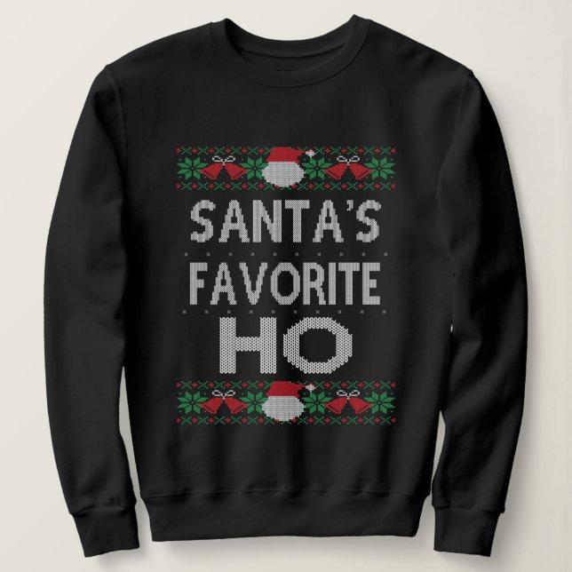 Camiseta Doce De Natal Favorito Dos Papais noeis (Frente do Design)