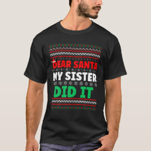 Camiseta Doce De Natal Feio Caros Papais noeis Que Minha Ir