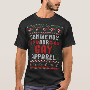 Camiseta Doce de Natal Gelado Don'We Now Our Gay App
