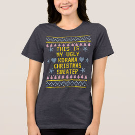 Camiseta Doce de Natal Ugly K-Drama