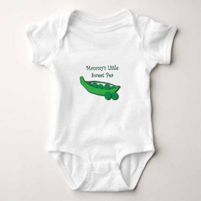 Camiseta Doce De Pea Toddler mamãe (Frente)