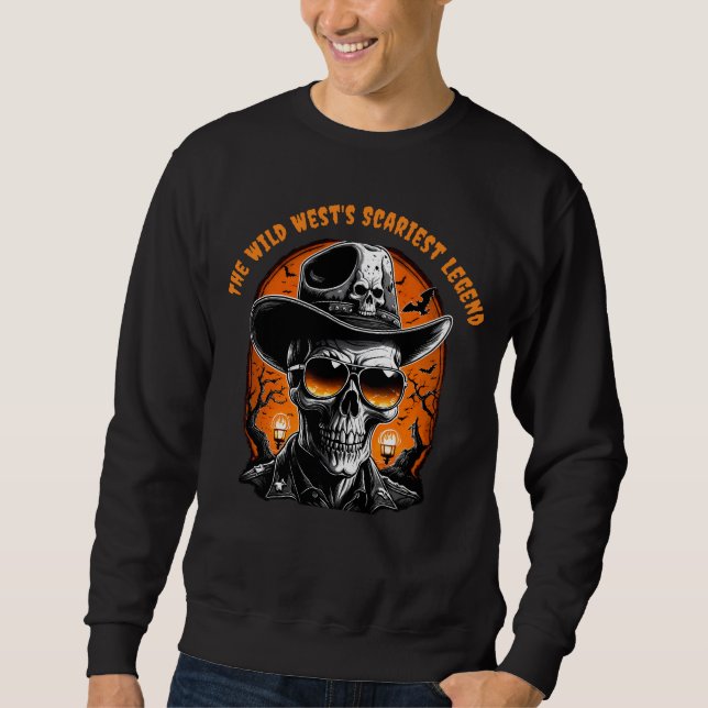 Camiseta Doce do Halloween Cowboy (Frente)