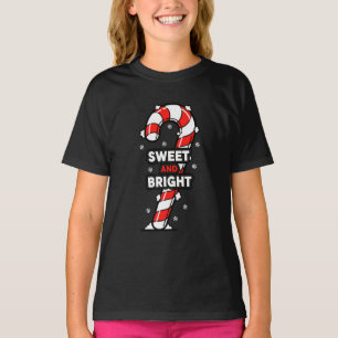 Camiseta Doce e Brilhante Design de Cana de Açúcar