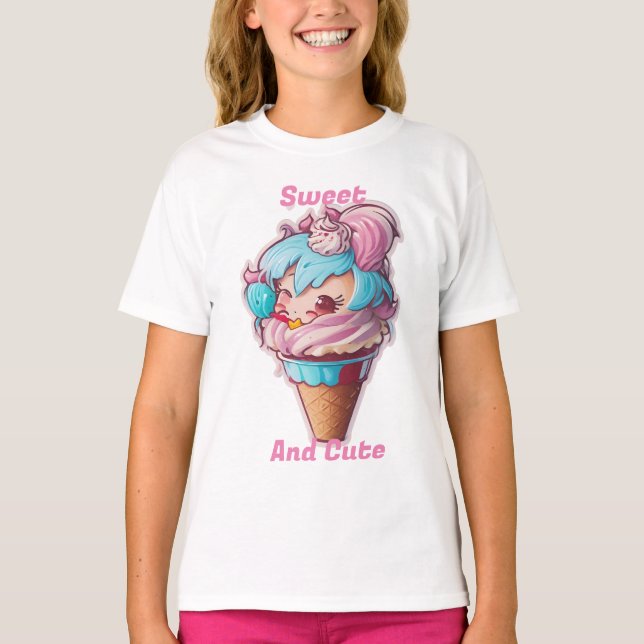 Camiseta Doce e Fofo (Frente)