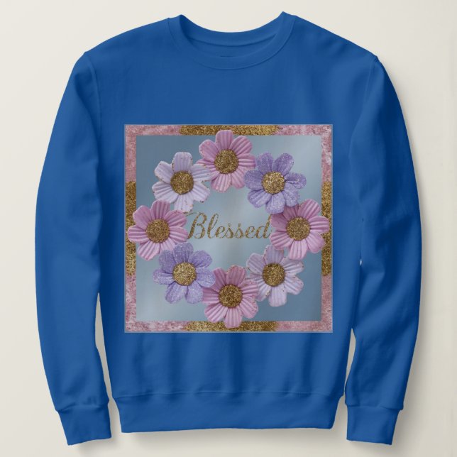 Camiseta Doce Flor de Linho Bênçorido (Frente do Design)