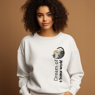 Camiseta Doce Gato Sonolento, presente personalizado para e