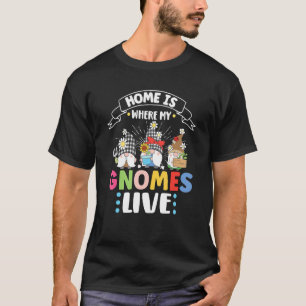 Camiseta Doce Jardim Anões Anão Anão Jardinagem