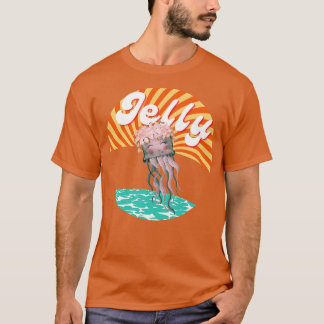 Camiseta Doce Jelly Mauve Stinger Jellyfish Design Dif Id