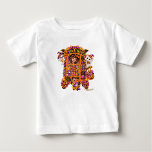 Camiseta Doce Máquina de Doces de Halloween para Crianças