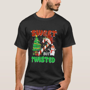 Camiseta Doce, Mas Entorcido, Doces De Natal Engraçado Xmas