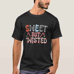 Camiseta Doce, Mas Entorcido, Doces De Natal Engraçado Xmas