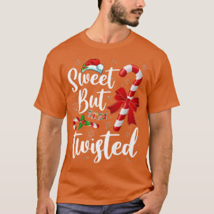 Camiseta Doce, mas torto, Papais noeis de neve de canas