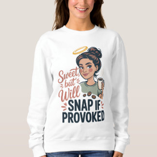 Camiseta Doce mas vai estalar se provocado, dia das mães en