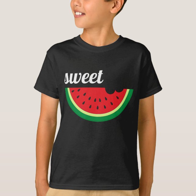 Camiseta Doce Melão Semente Fruta Vitaminas Fruta (Frente)