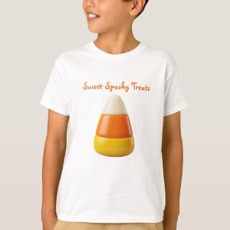 Camiseta Doce Milho de Halloween | Arte Doce e Assustadora