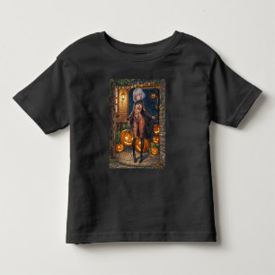 Camiseta Doce ou Travessura, Corajosa Menina de Fantasia de