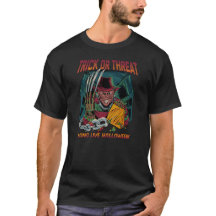 Doce ou Travessura Horror Halloween Vintage Assass