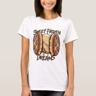 Camiseta Doce para o sorvete congelado
