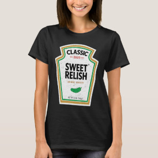 Camiseta Doce Relish DIY Halloween Condimento Picles Verde