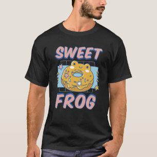Camiseta Doce Rosquinha-Sapo-Rosquinha-doce Porcas-do-Sapo-
