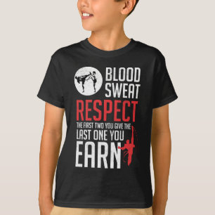 Camiseta Doce Sangue Respeite taekwondo judo