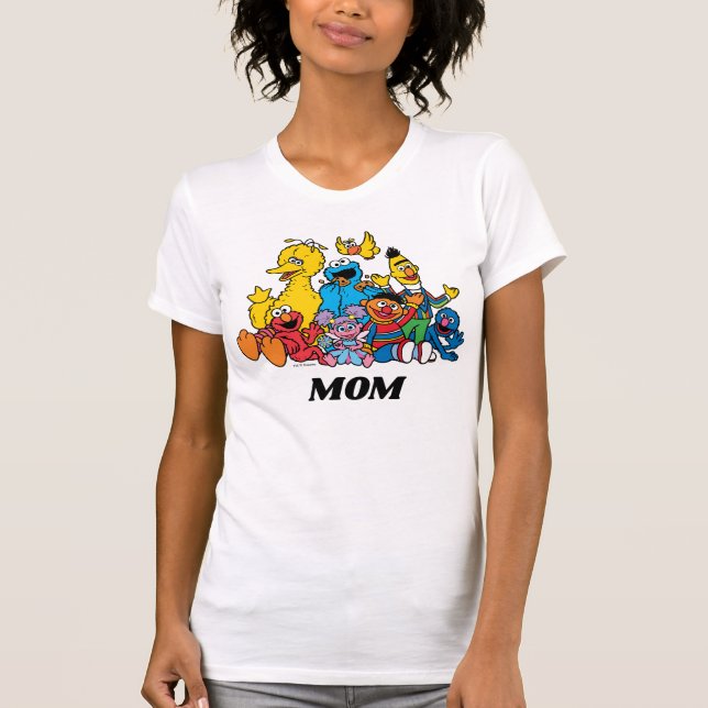 Camiseta Doce Sesame Street Pals (Frente)