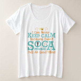 Camiseta Doce SOCA mantenha calma