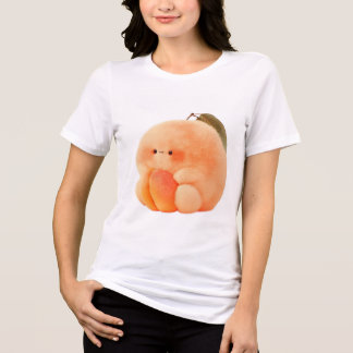 Camiseta Doce Sprite de Pêssego Fofinho e Felpudo Embala Mu