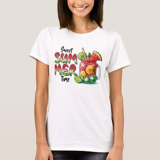 Camiseta Doce tempo de verão  (Frente)