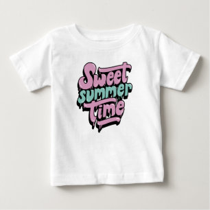 Camiseta Doce Tempo de Verão Retrô