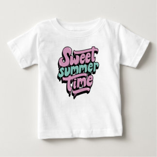 Camiseta Doce Tempo de Verão Retrô