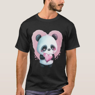 Camiseta Doce Urso Panda Dia de os namorados 8