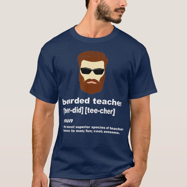 Camiseta Docente Encantado Professor de Apreciação Presente (Frente)
