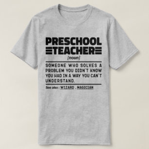 Camiseta Docente pré-escolar educador novo