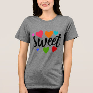 Camiseta doces corações