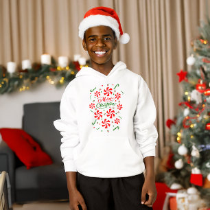 Camiseta Doces de hortelã-pimenta de Natal