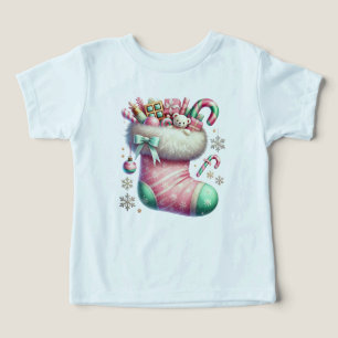 Camiseta Doces de Natal para Bebê