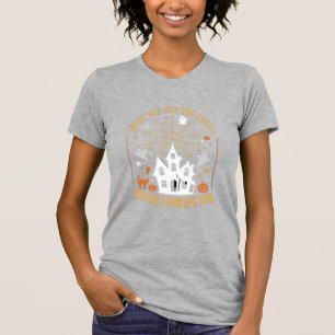 Camiseta Doces Engraçados de Halloween Projeto de Casa Asso