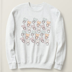 Camiseta Doces Lanches Confetes Ursos Fofos  